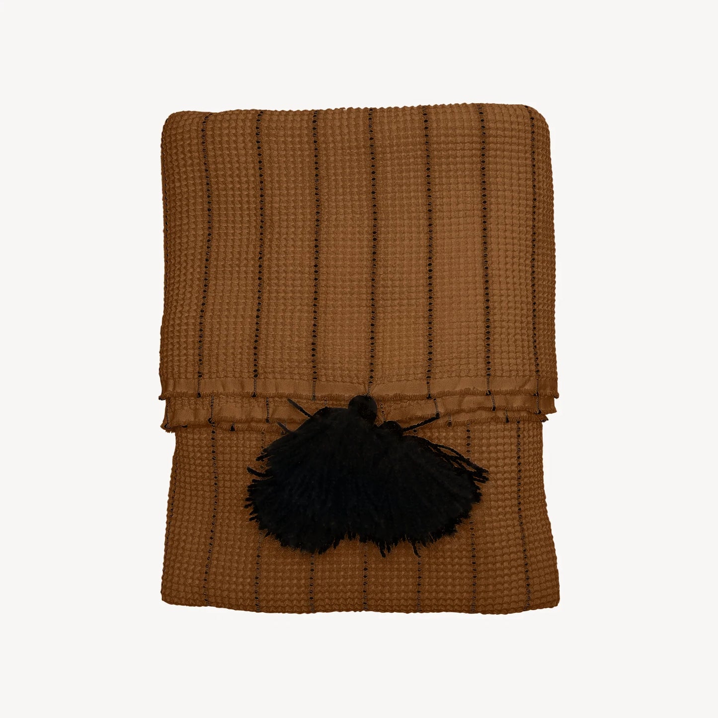 Arda Throw Honey and Black