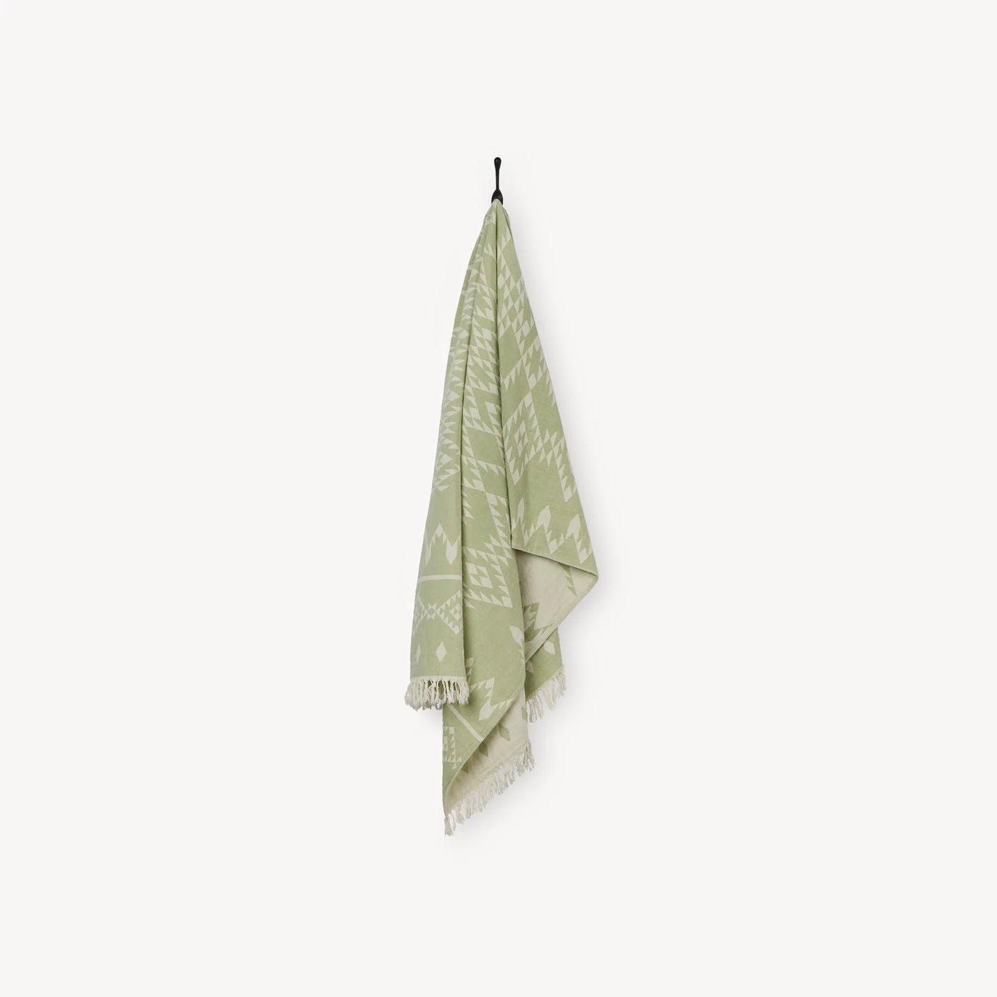 Atlas Towel - Rose Retreats Green