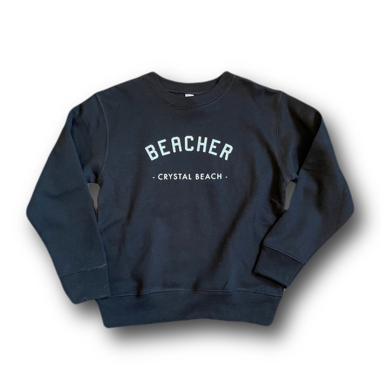 Beacher Toddler Fleece Crewneck - Black