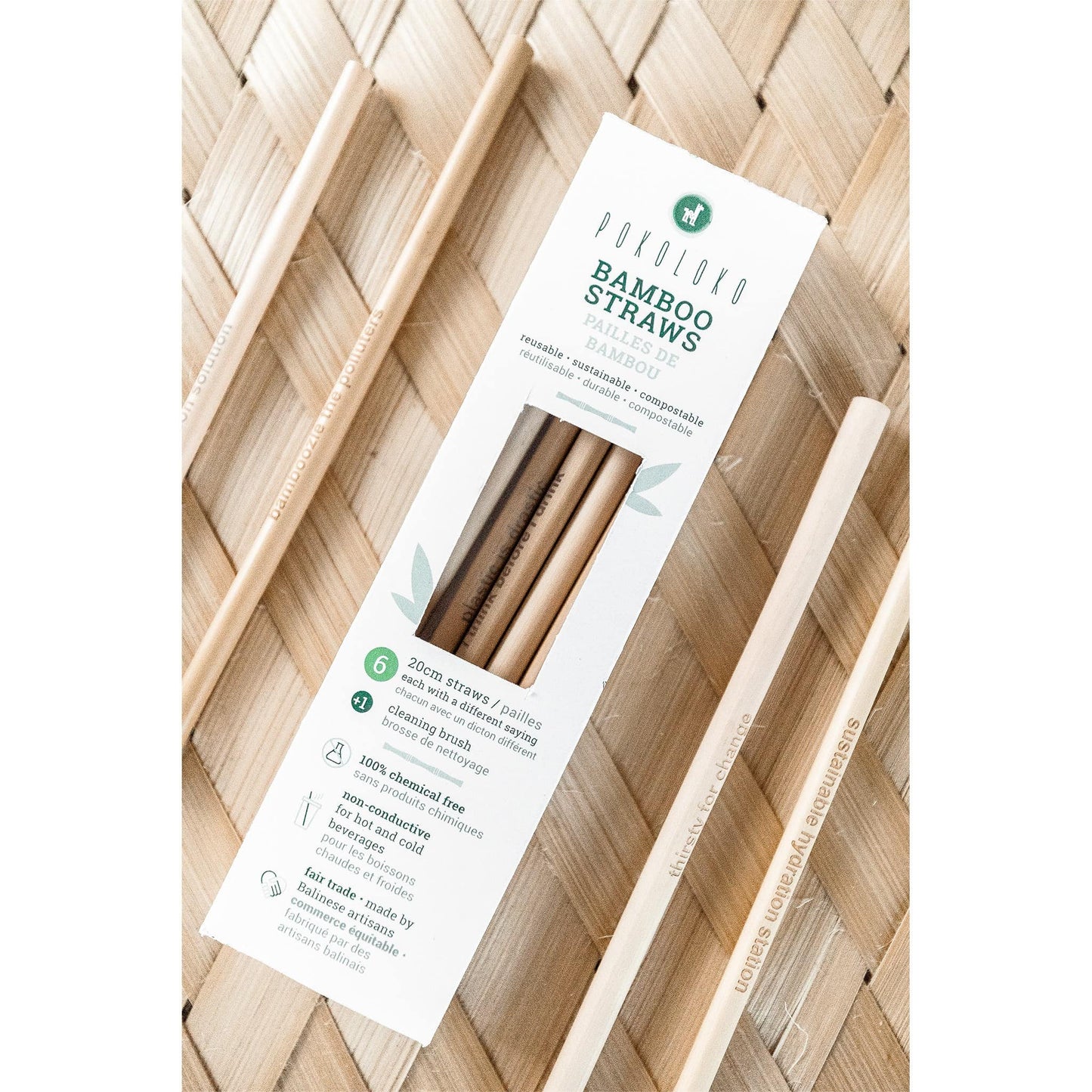 Bamboo straws