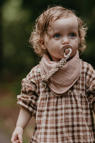Bandana Bib - Dark Oak