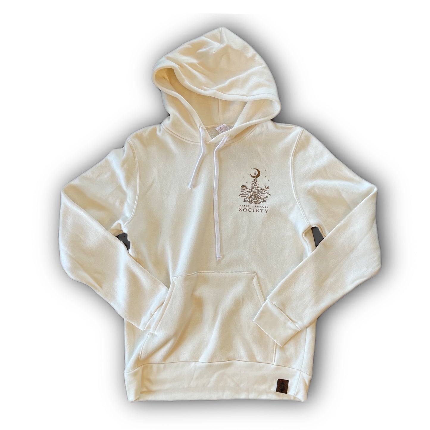 Beach Bonfire Society Bamboo Fleece Hoodie - Cream