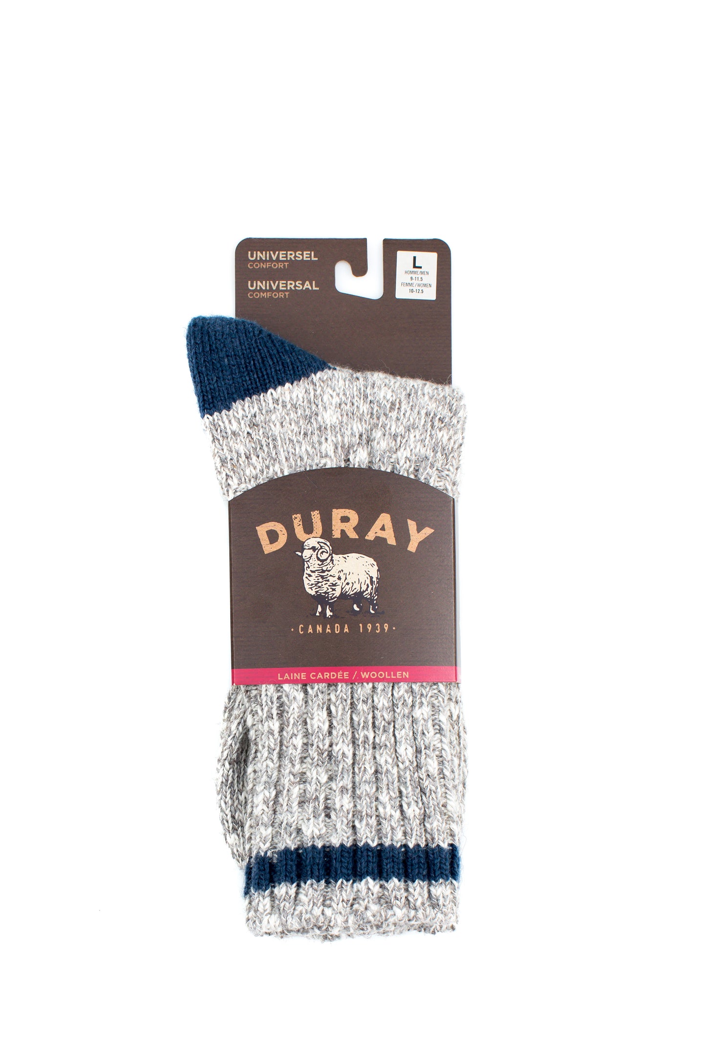 Camping Grey Blue Socks