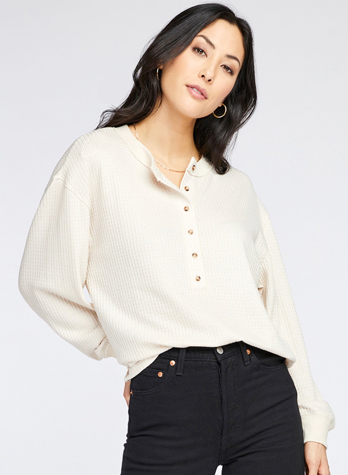 Cara Top in Cream