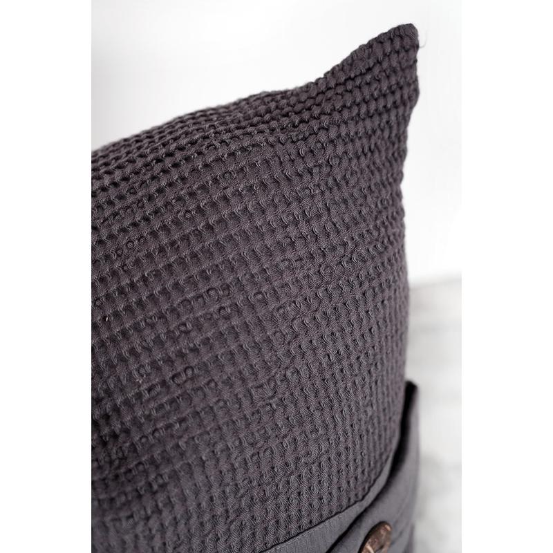 Wave Pillow - Charcoal