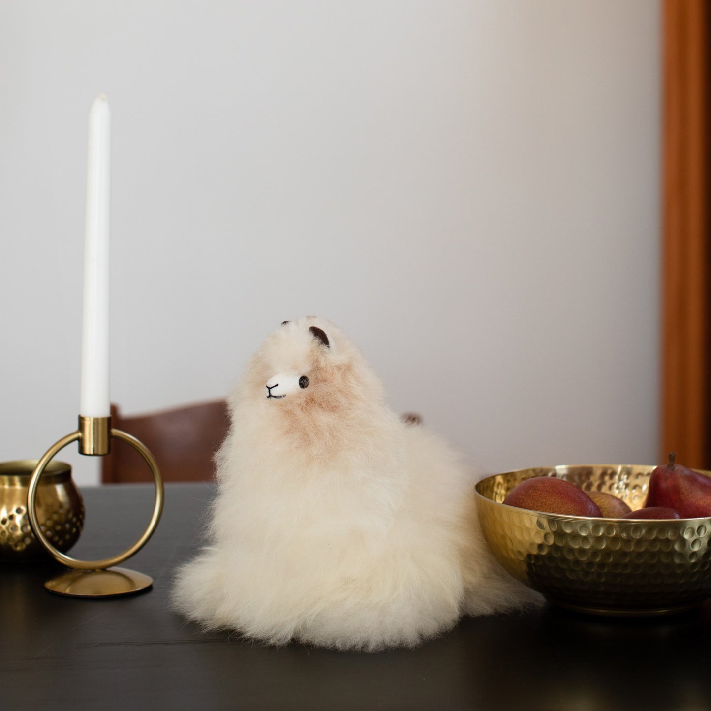 Circle Candle Holder - Gold