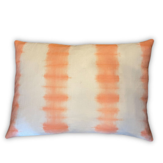Coral Shibori Pillow