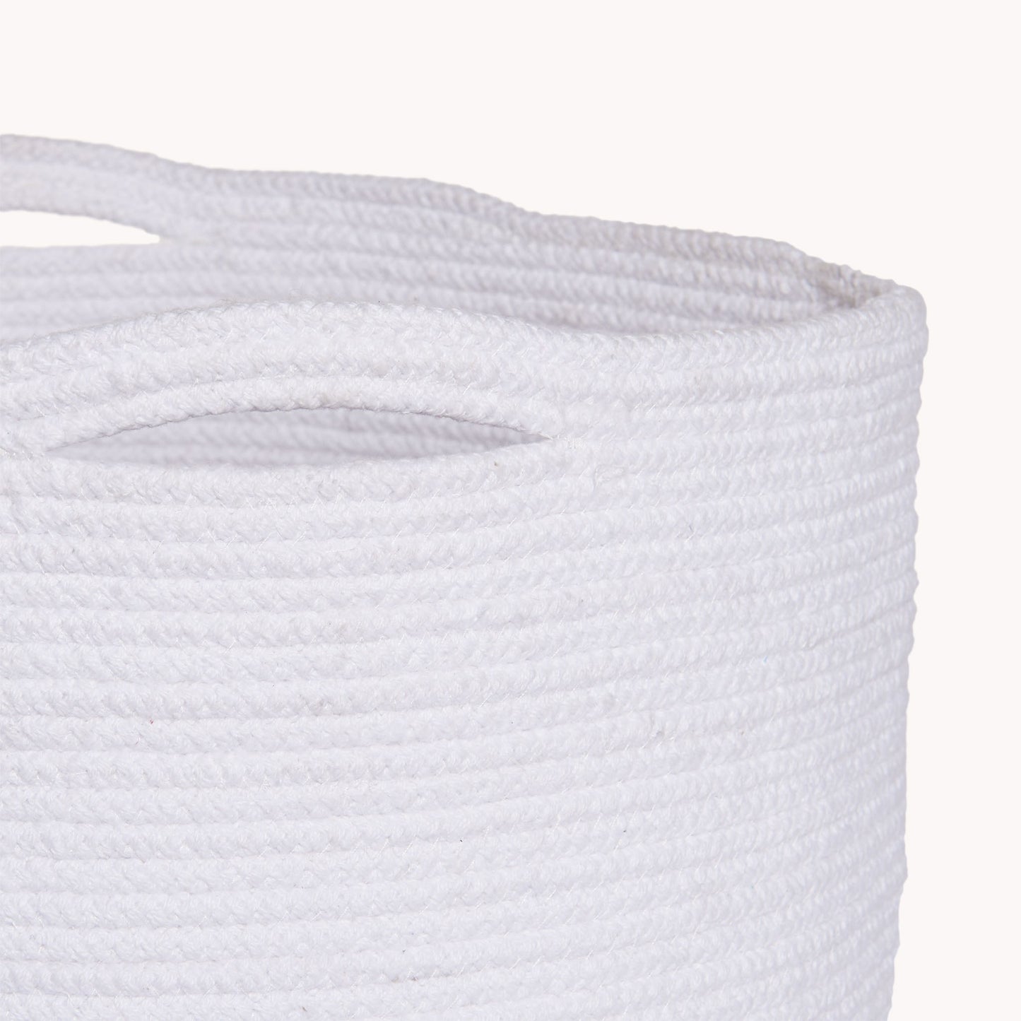 Cotton Utility Basket - White