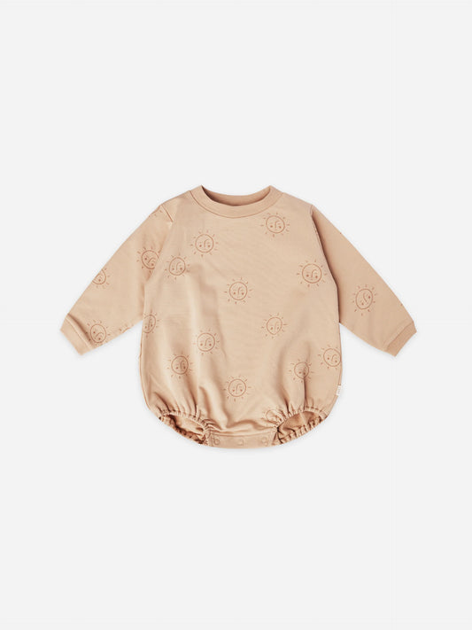 Crewneck Bubble Romper - Suns