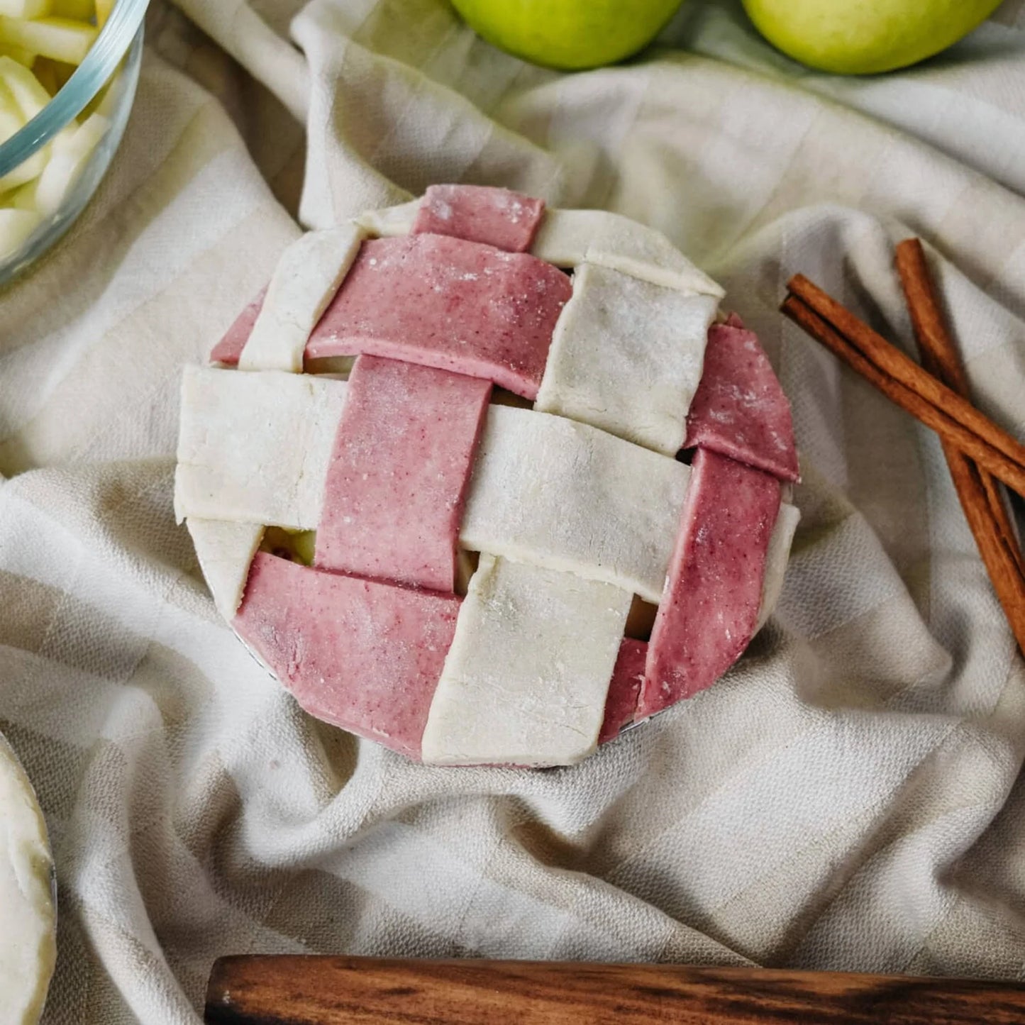 Criss Cross Kitchen Towel - Beige