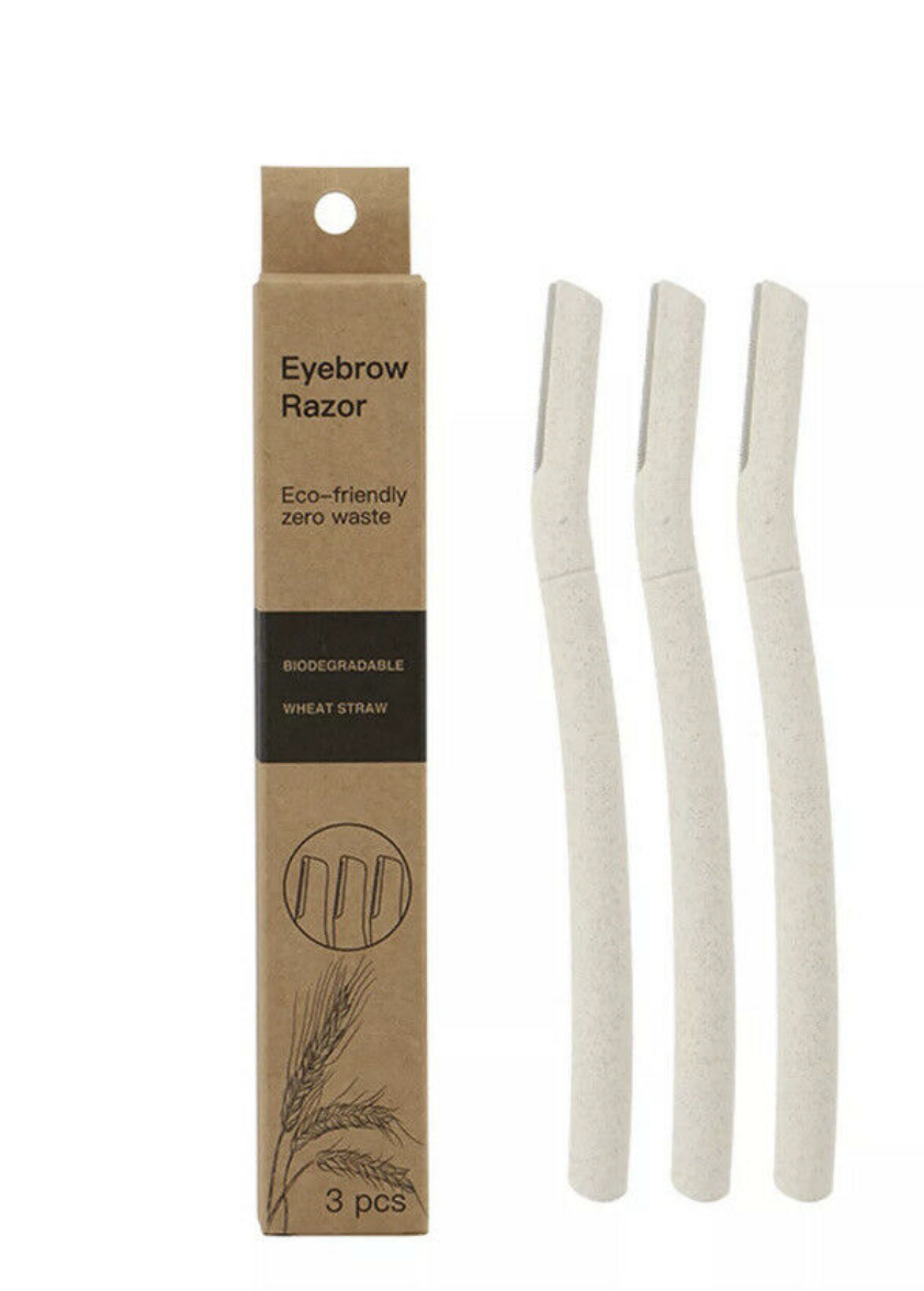 Dermaplaner Razor Wheat Eyebrow Razors (3 Pack)
