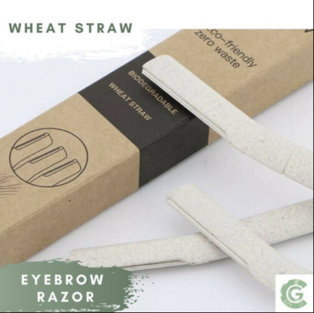 Dermaplaner Razor Wheat Eyebrow Razors (3 Pack)