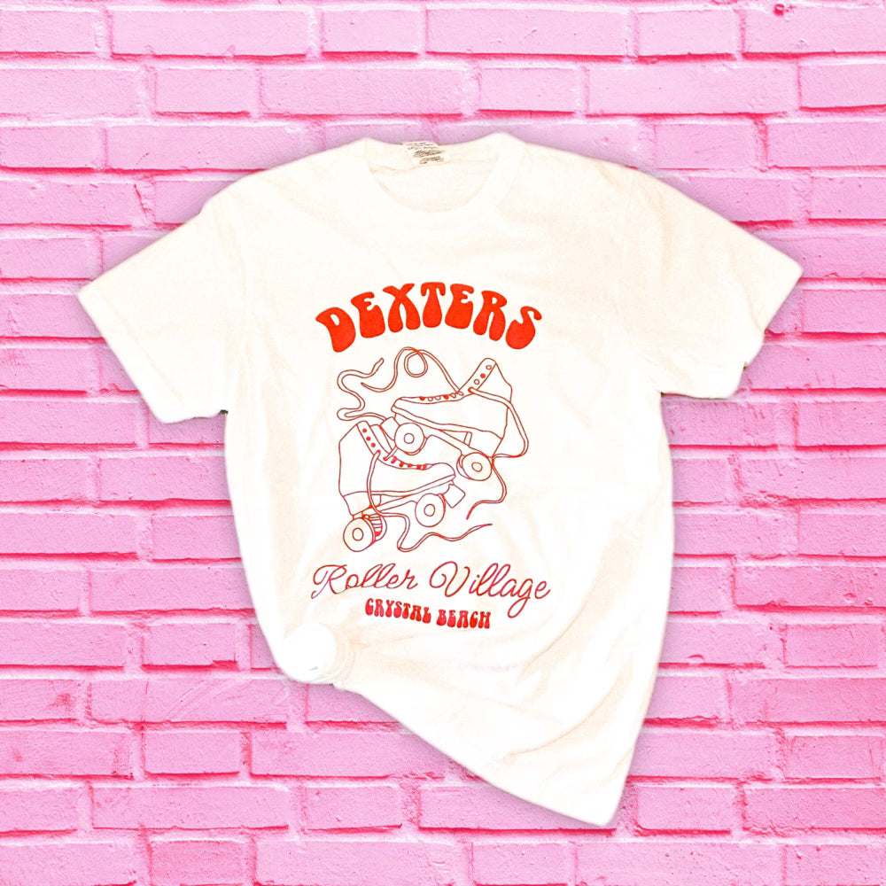 Dexters Unisex White Tee