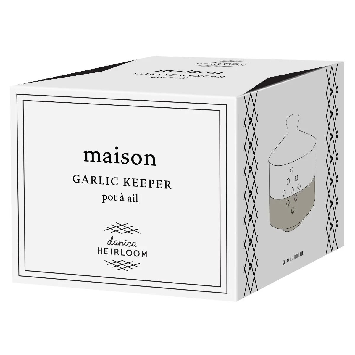 Ceramic Garlic Keeper