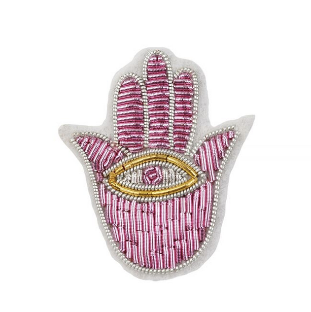 Hamsa Patch Pin