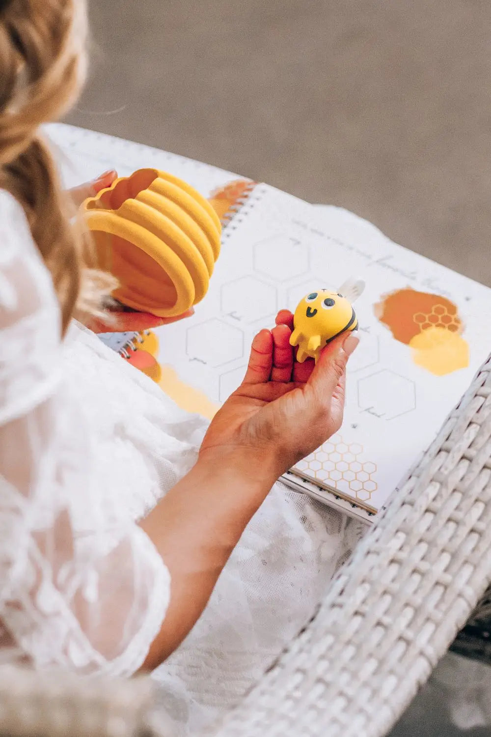 Honey Bee Child Teether Toy