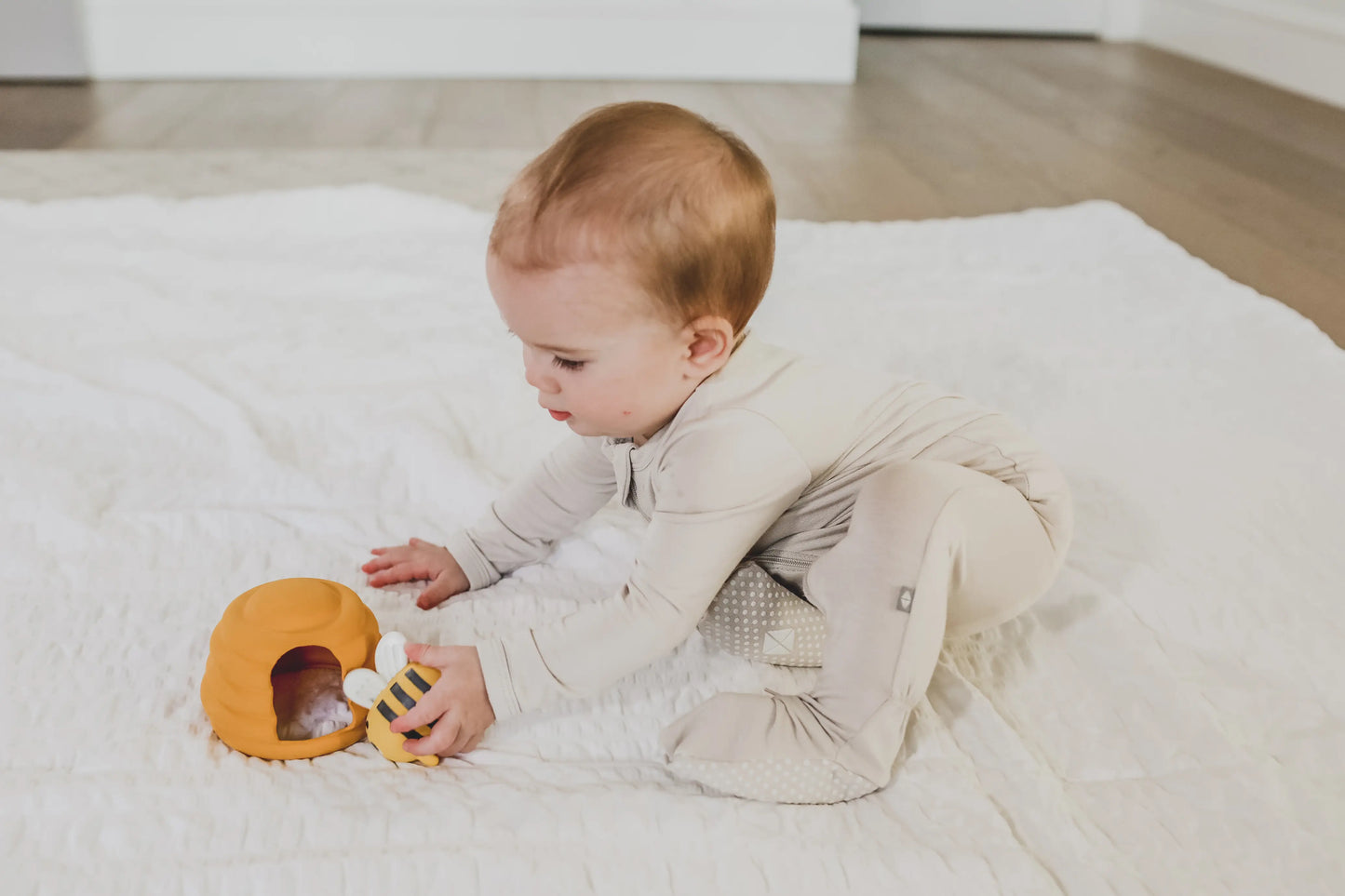 Honey Bee Child Teether Toy