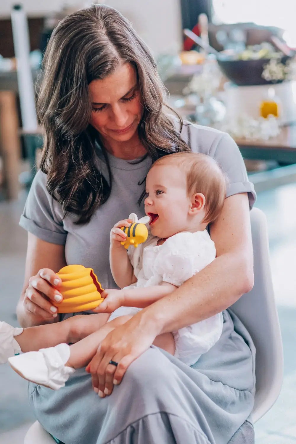Honey Bee Child Teether Toy