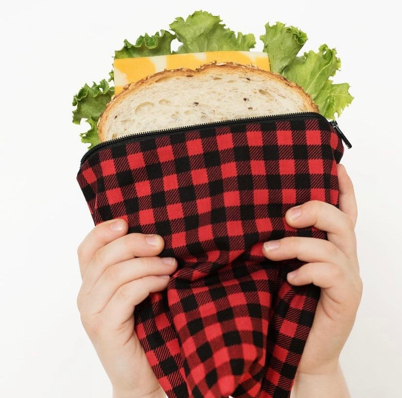 Mini Double Duty Wet Bag - Plaid