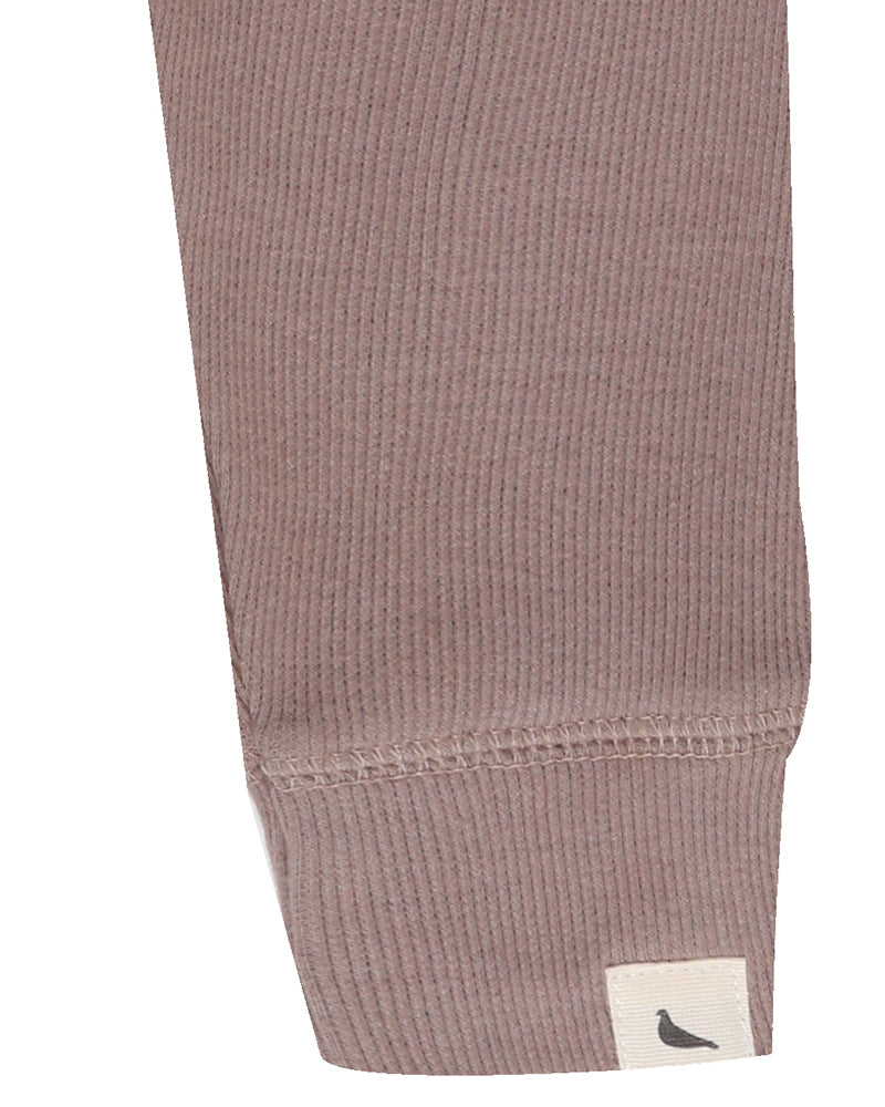 Rib Leggings - Stone