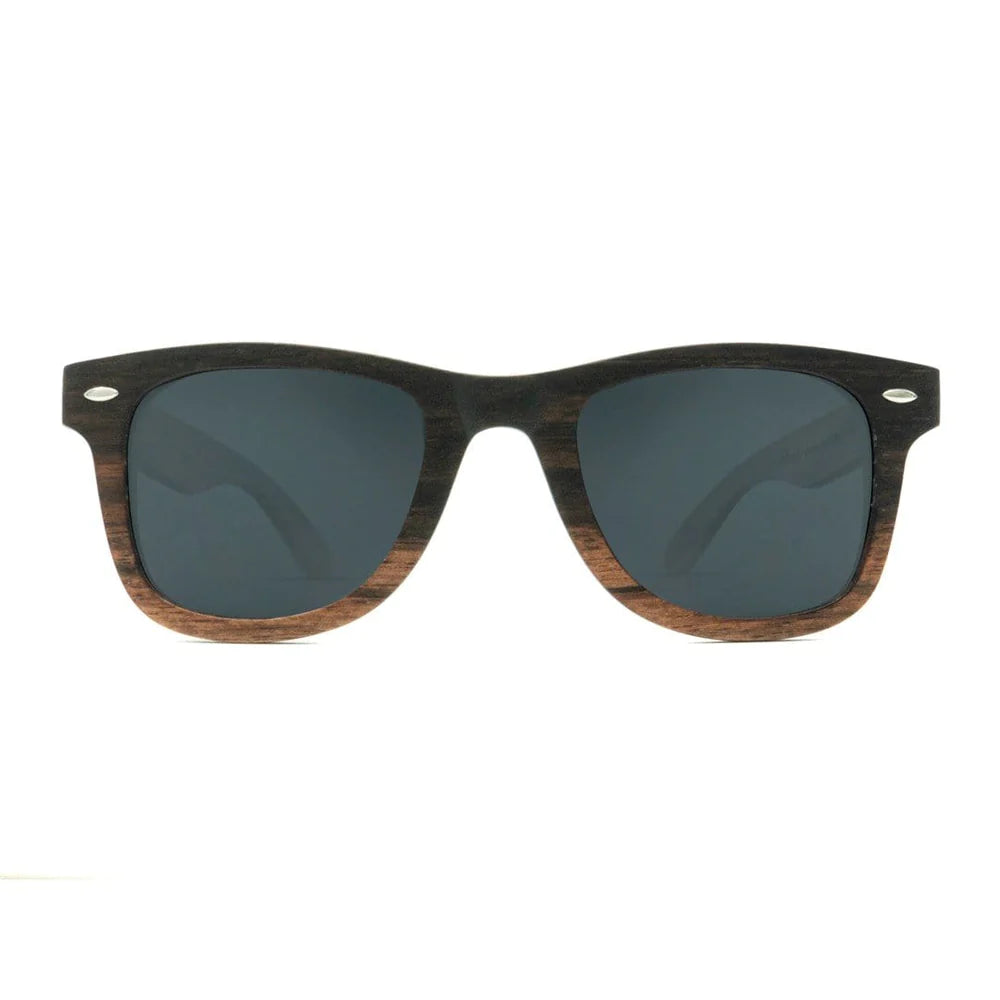 Jetsetter - Ebony Wood with Smoke Lenses