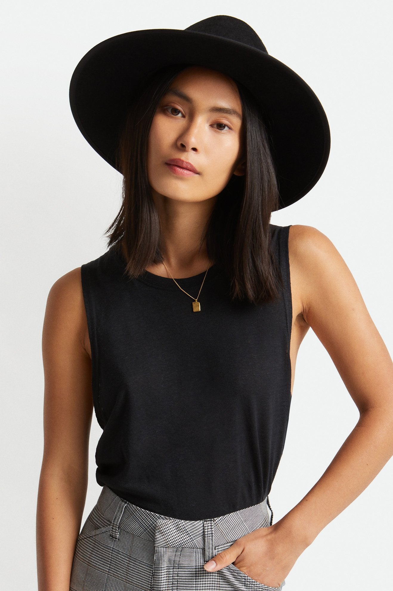 Jo Rancher Hat - 100% Wool Felt - Black