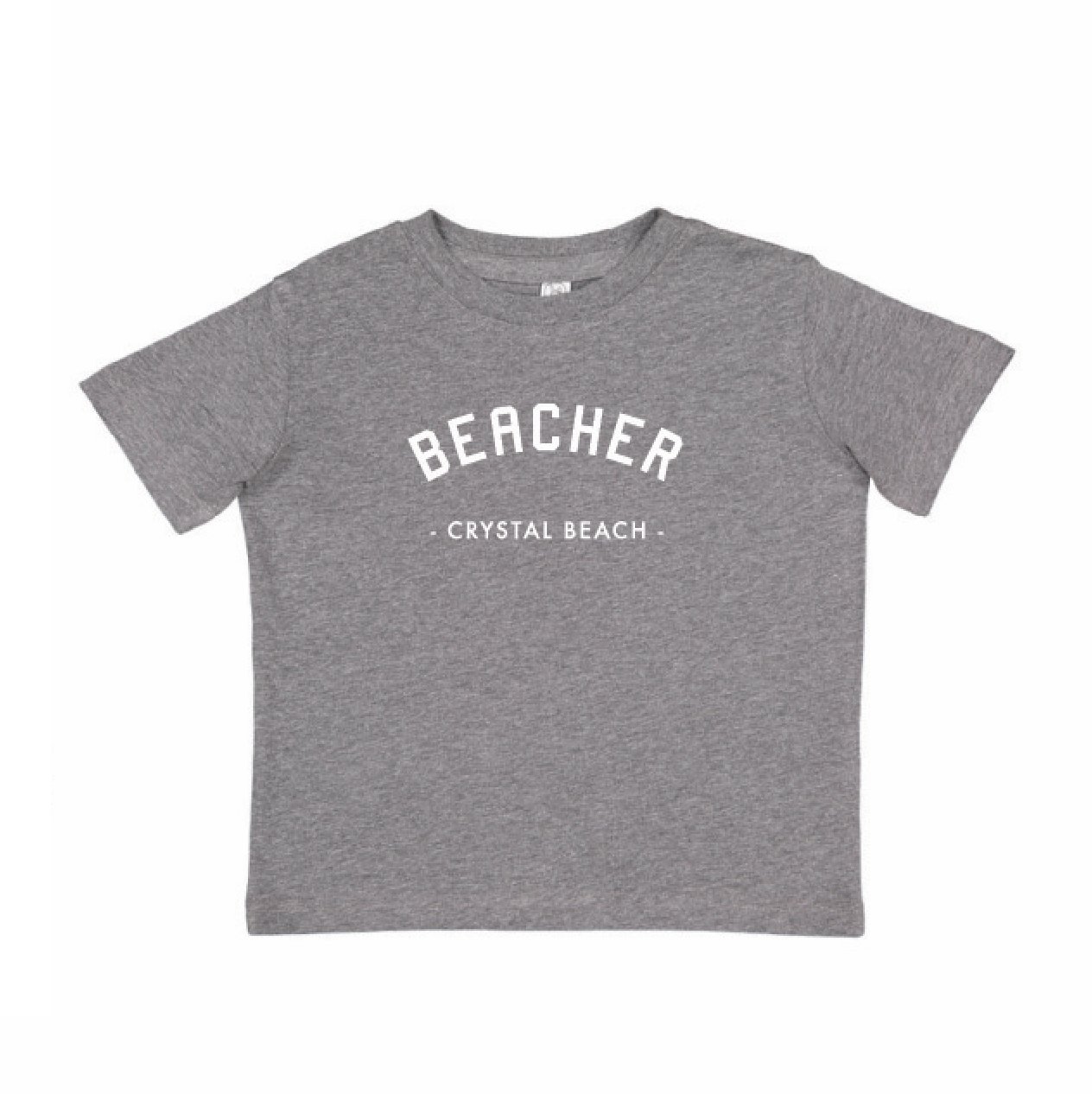 Baby/Kids Beacher Tee - Heather Grey