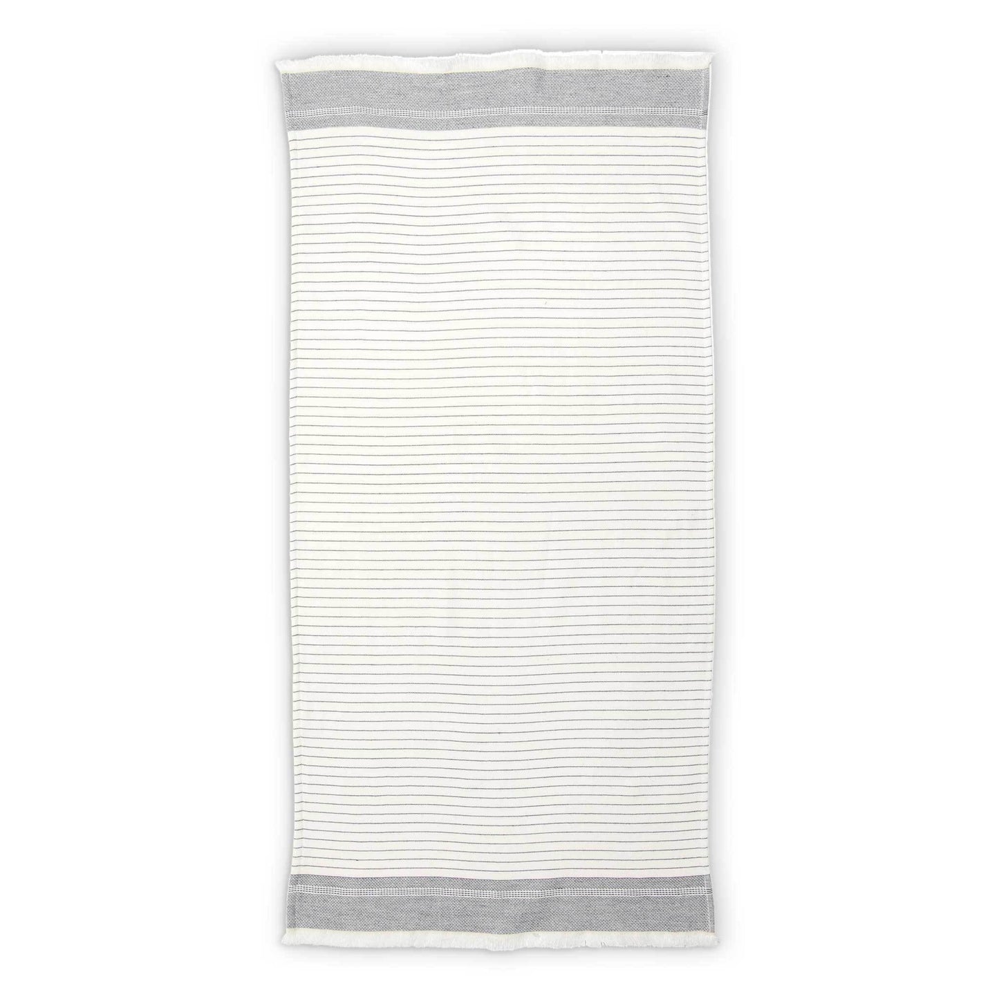 Leo Terry Hand Towel - White