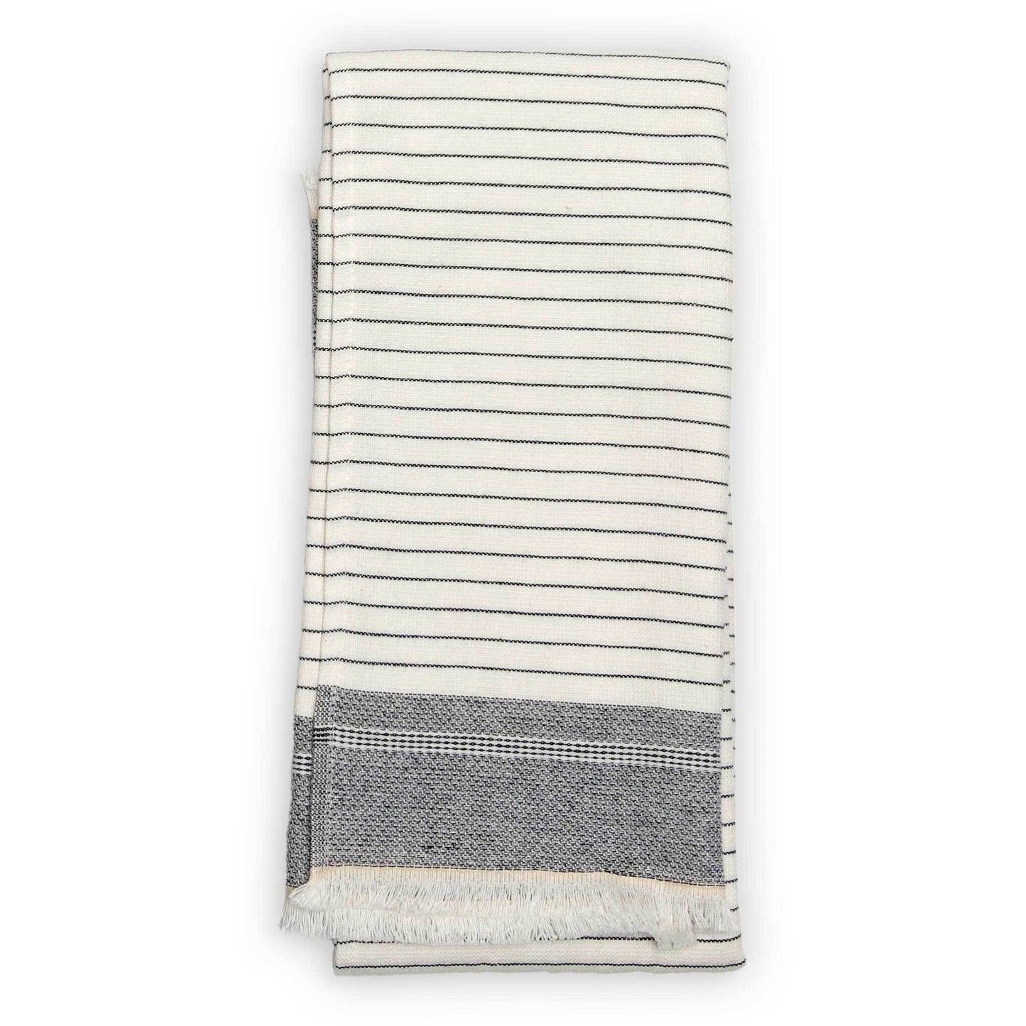 Leo Terry Hand Towel - White