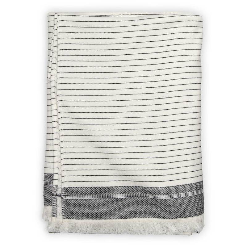 Leo Terry Towel - White