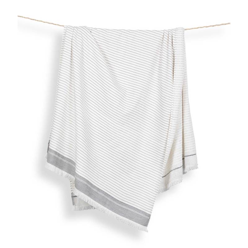 Leo Terry Towel - White