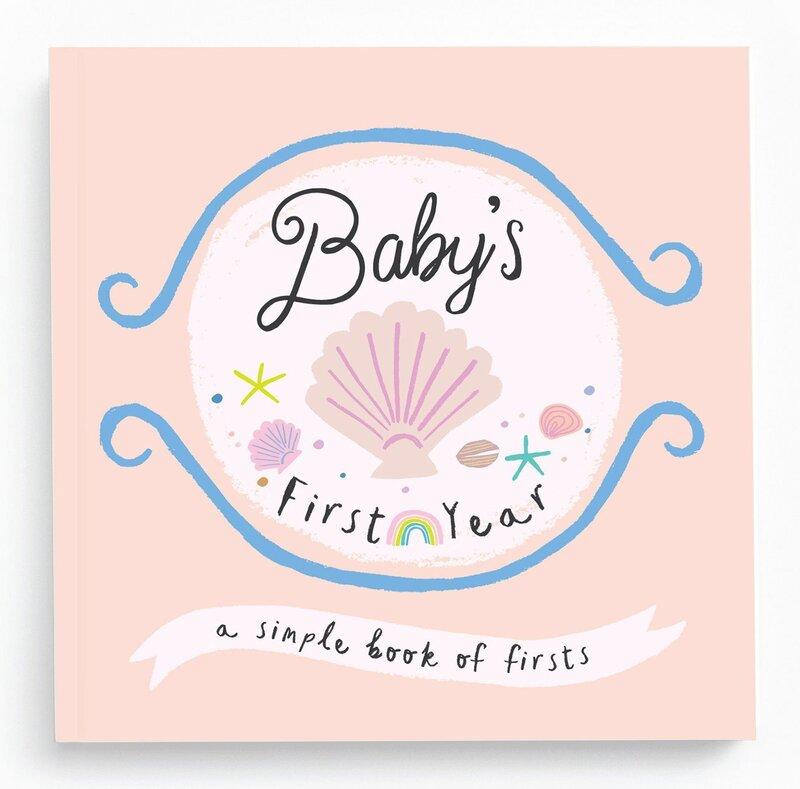 Little Beach Babe Memory Baby Book