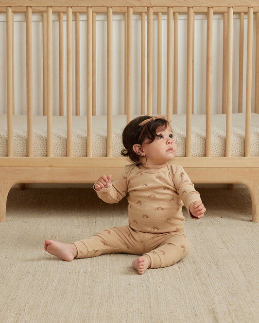 Long Sleeve Tee & Leggings Set - Rainbows