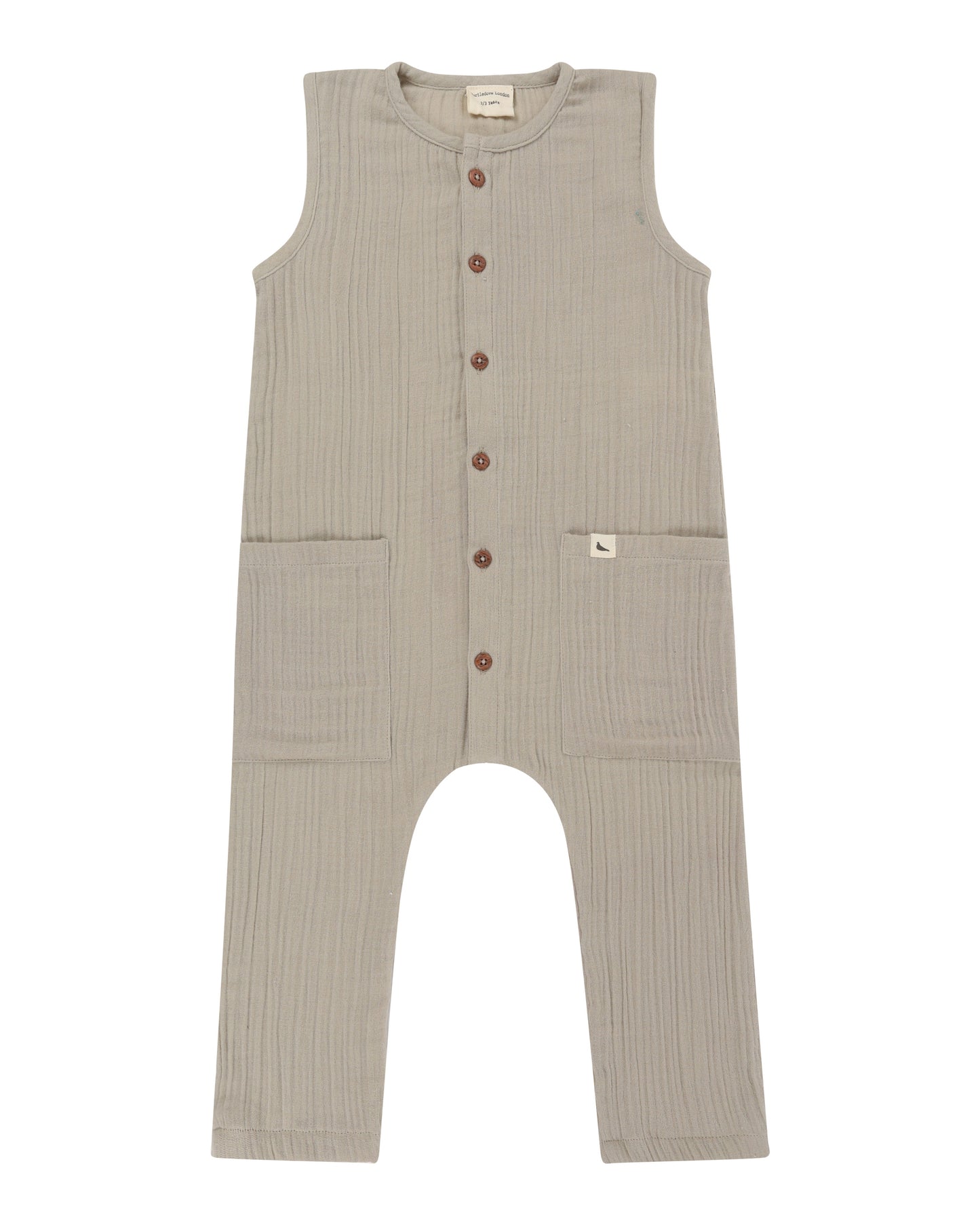 Gauze Dungarees