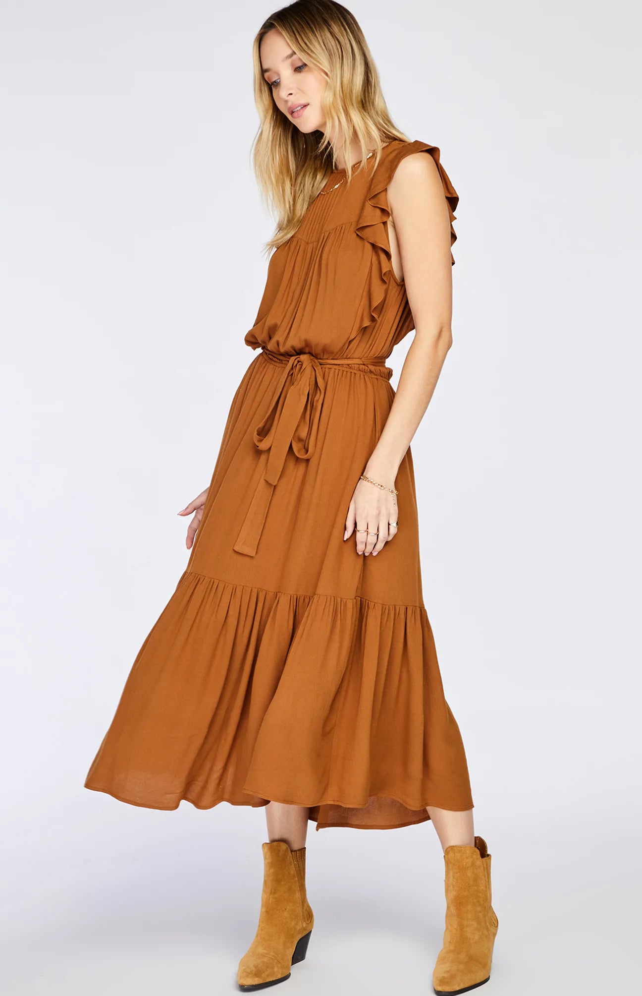 Mariella Dress - Toffee