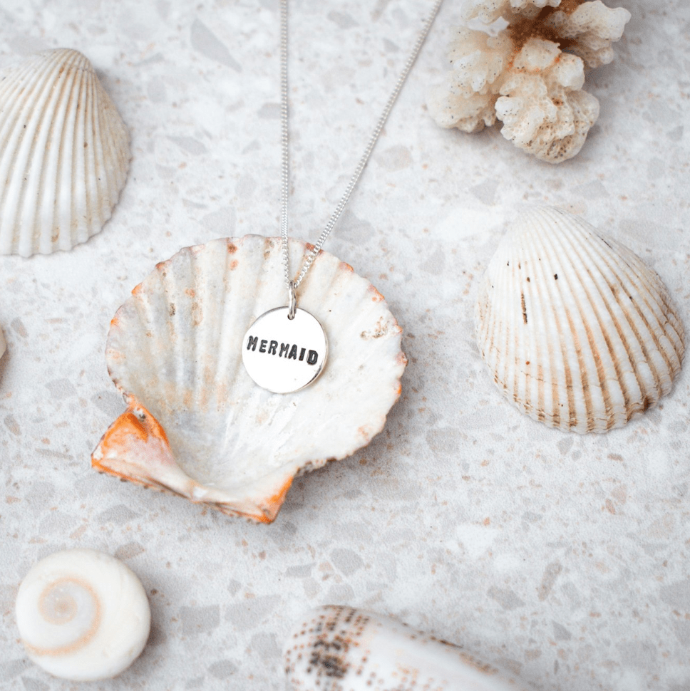 Mermaid Sterling Silver Necklace