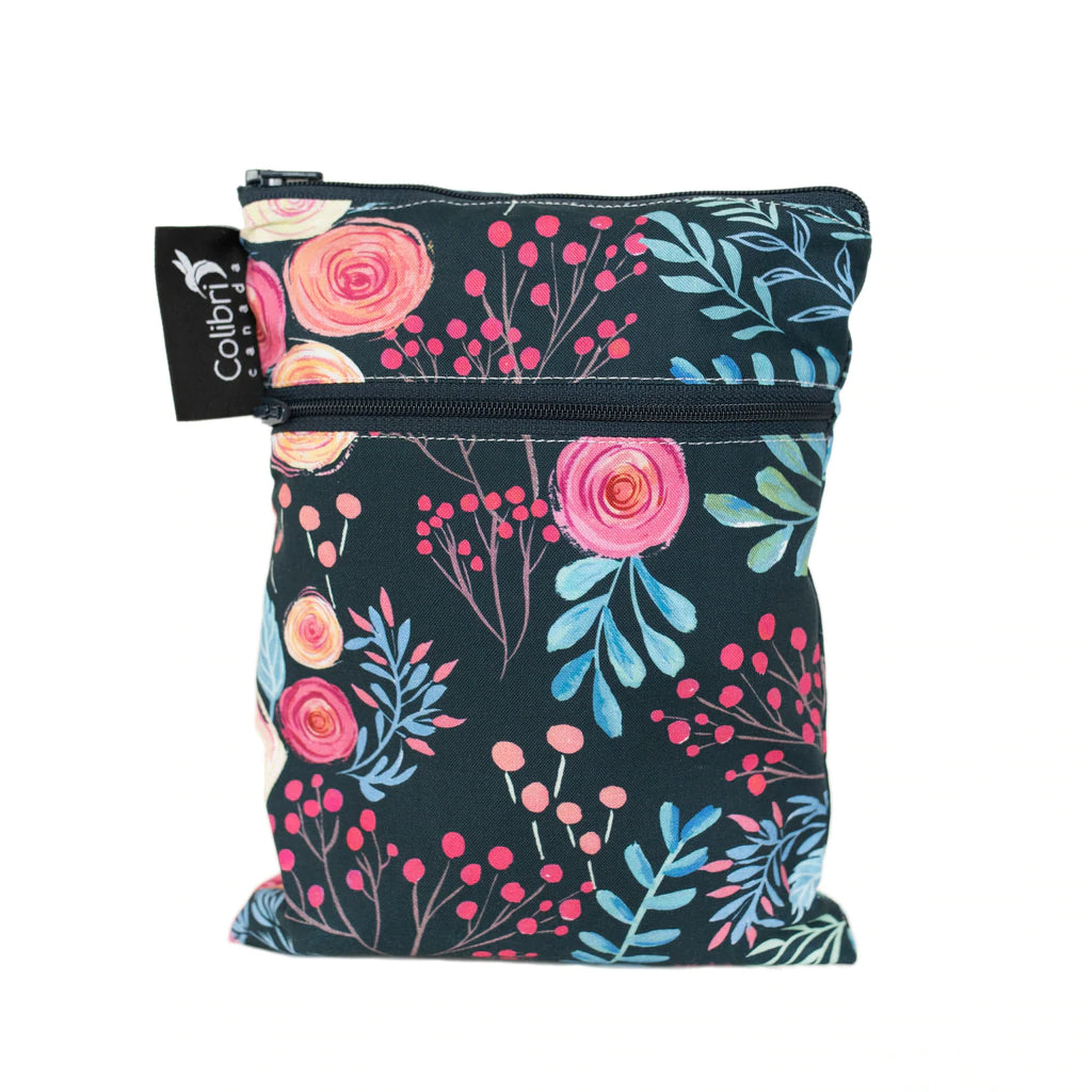 Mini Double Duty Wet Bag - Roses