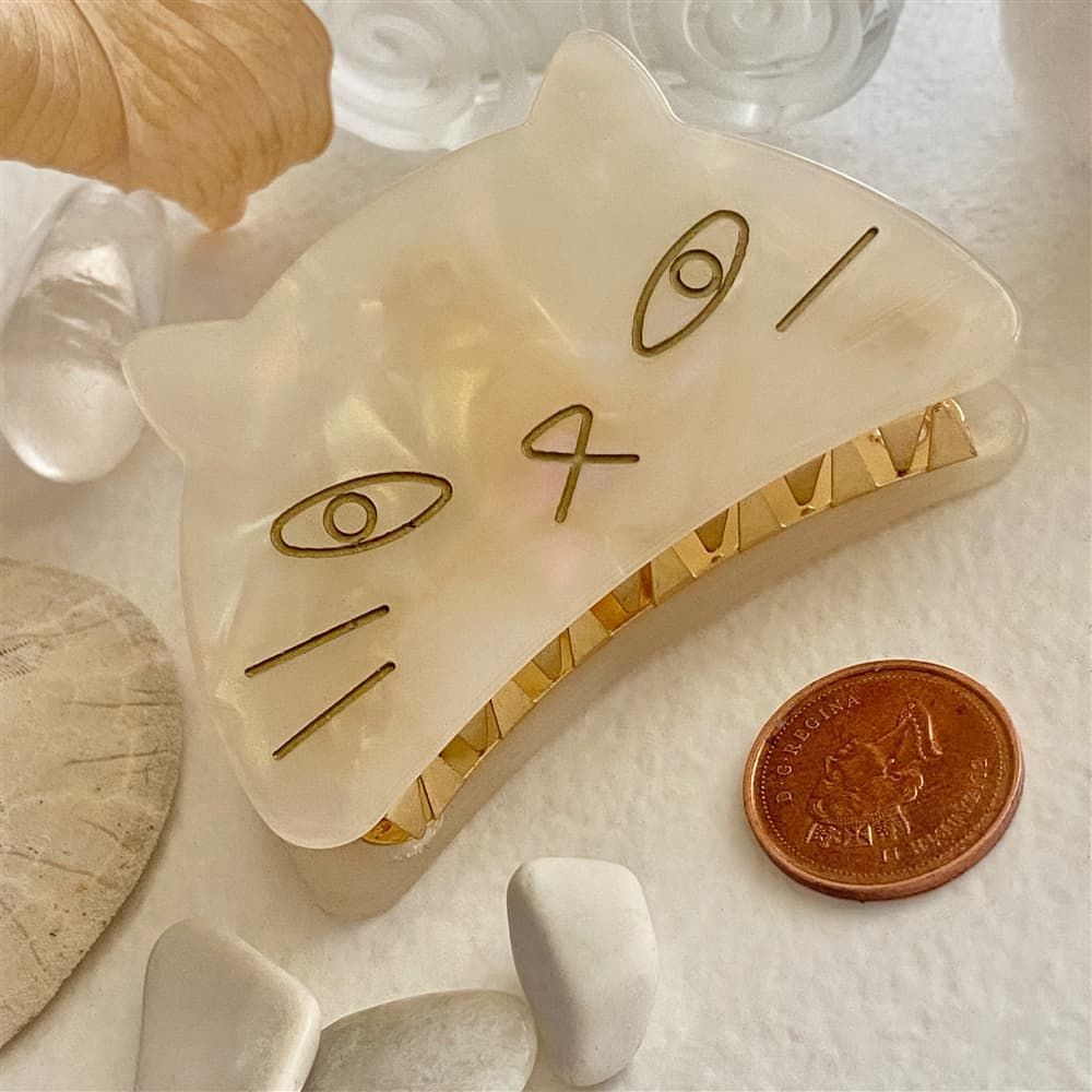 Miser Grumpy Cat Hair Clip