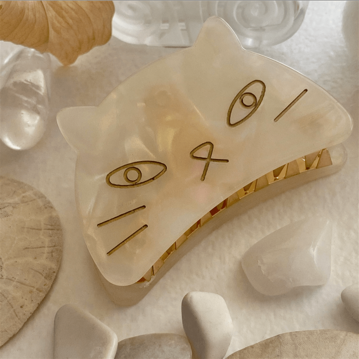 Miser Grumpy Cat Hair Clip