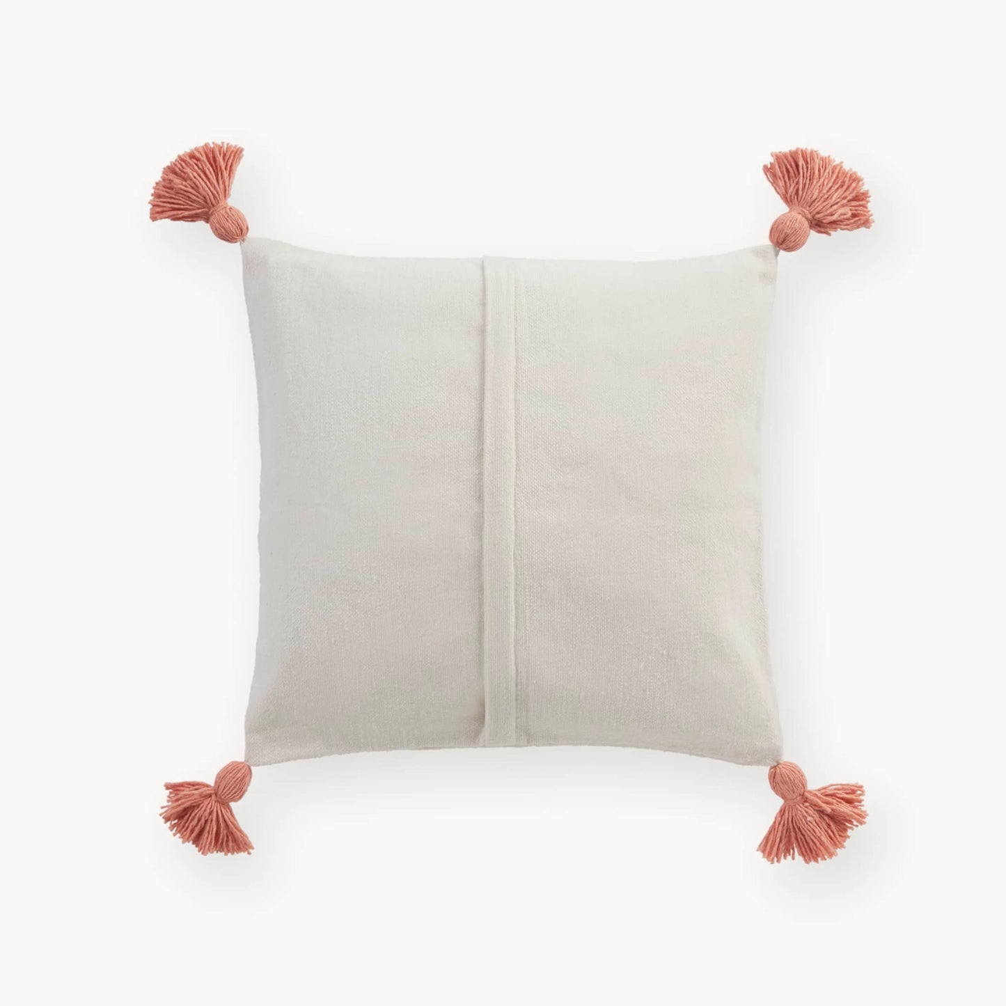 Moroccan Pillow - Coral Pom