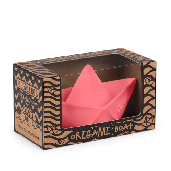 Origami Boat - Pink