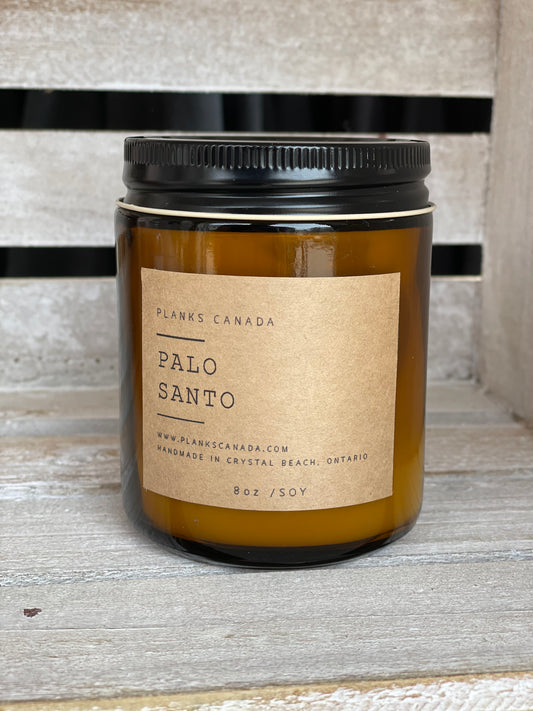 Palo Santo - Wood Wick Soy Candle