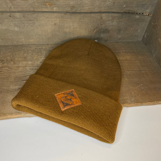 Planks Cork Patch Beanies - Tan