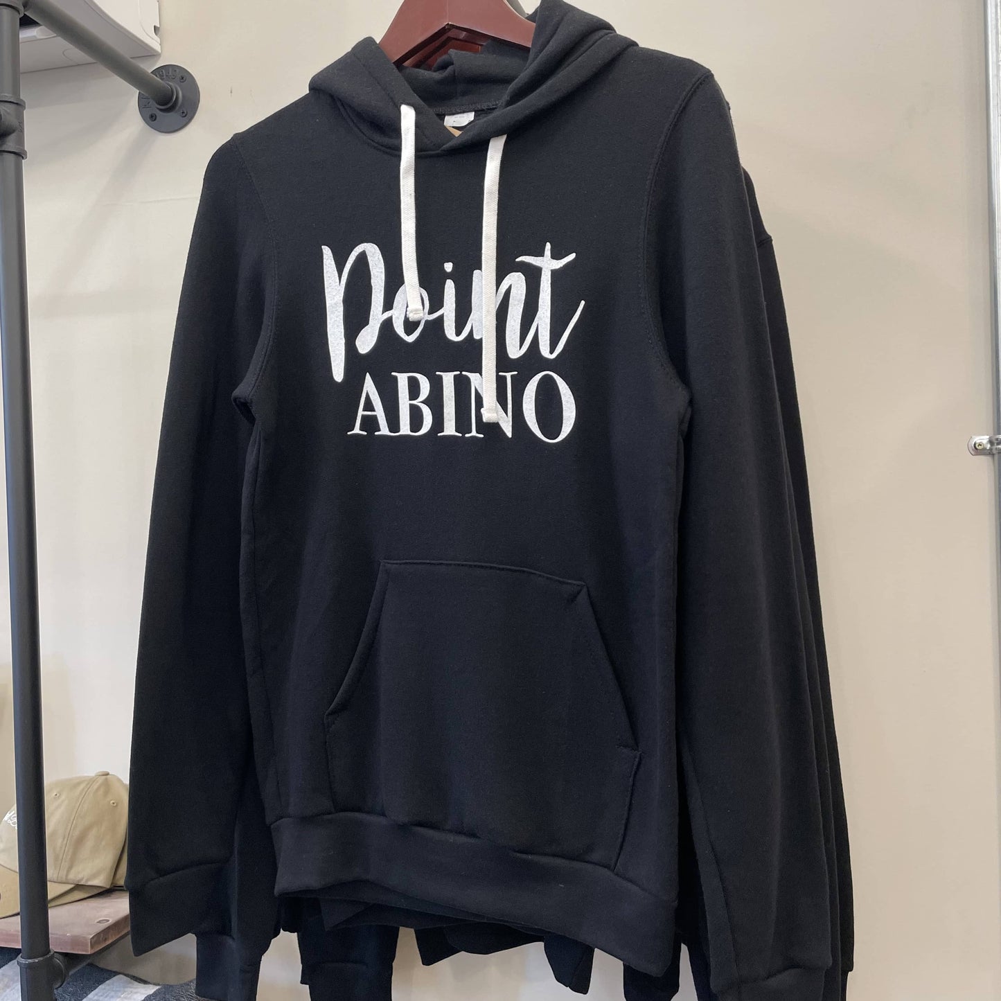 Point Abino - Bamboo Fleece Hoodie - Black