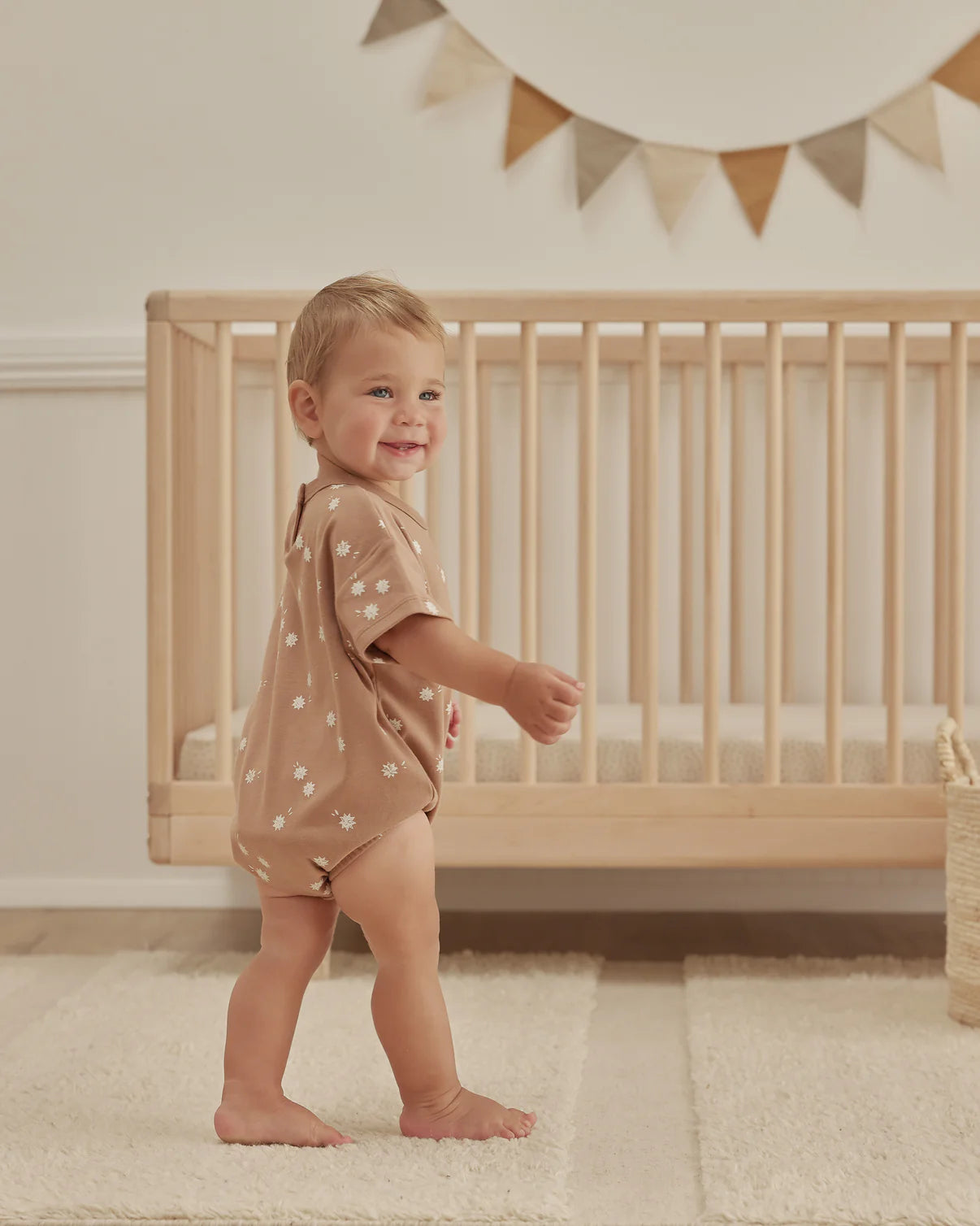 Relaxed Bubble Romper - Sunburst
