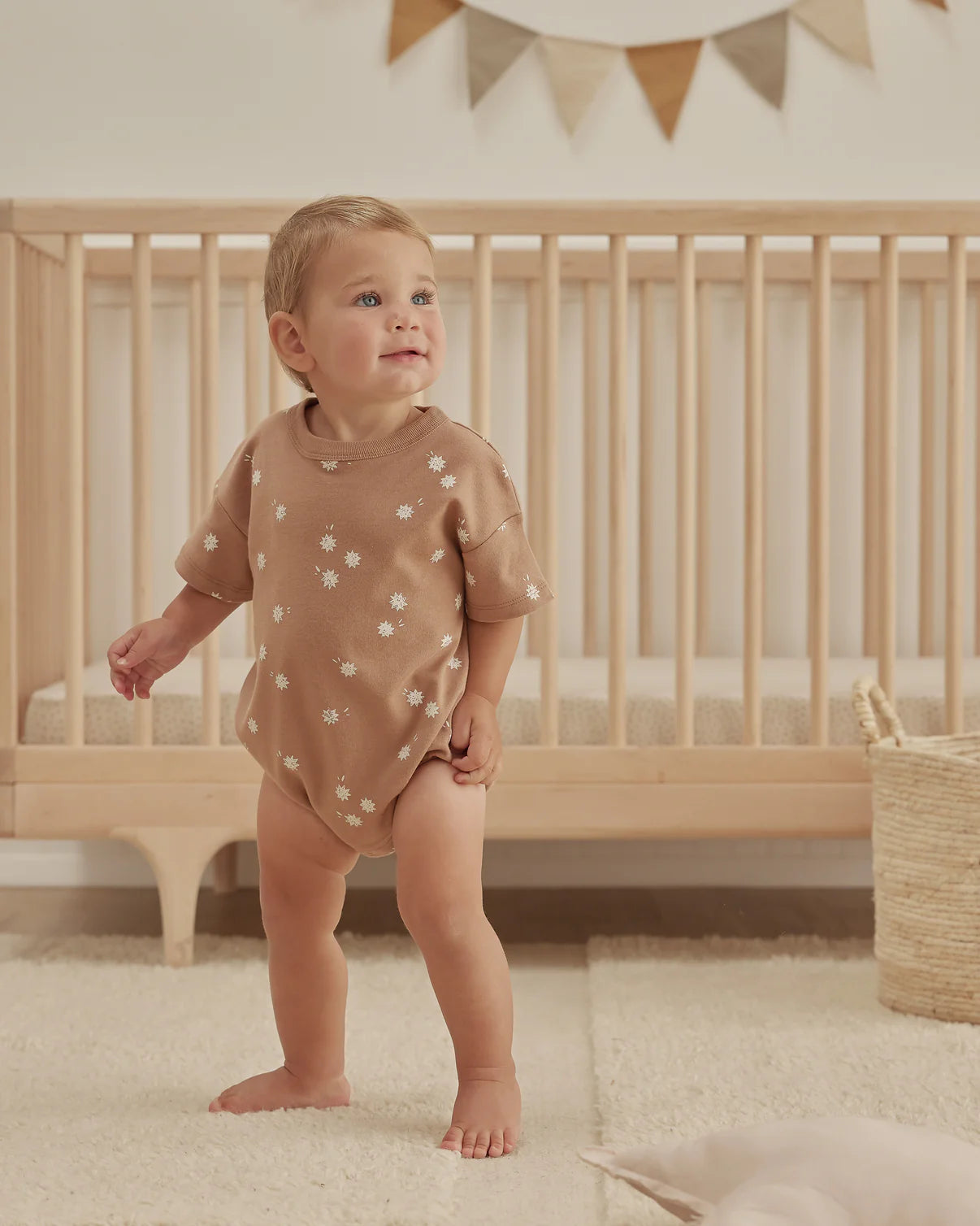 Relaxed Bubble Romper - Sunburst