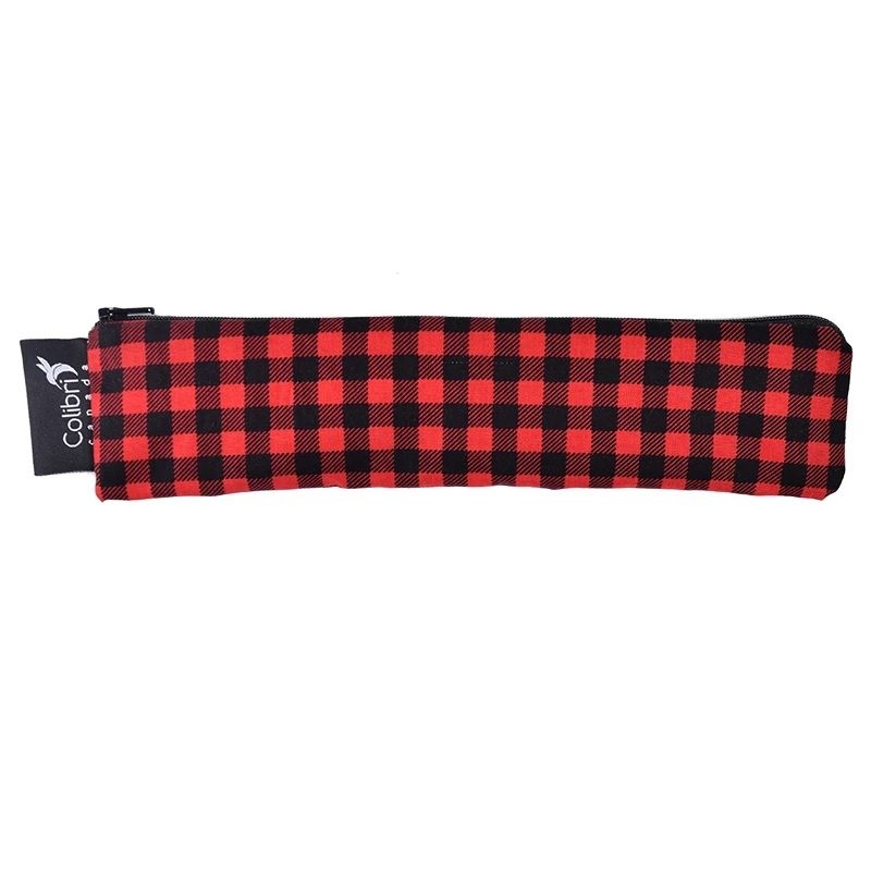 Reusable Wide Snack Bag - Plaid