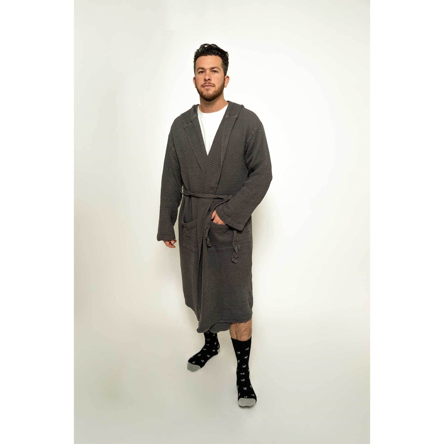 Wave Robe - Charcoal