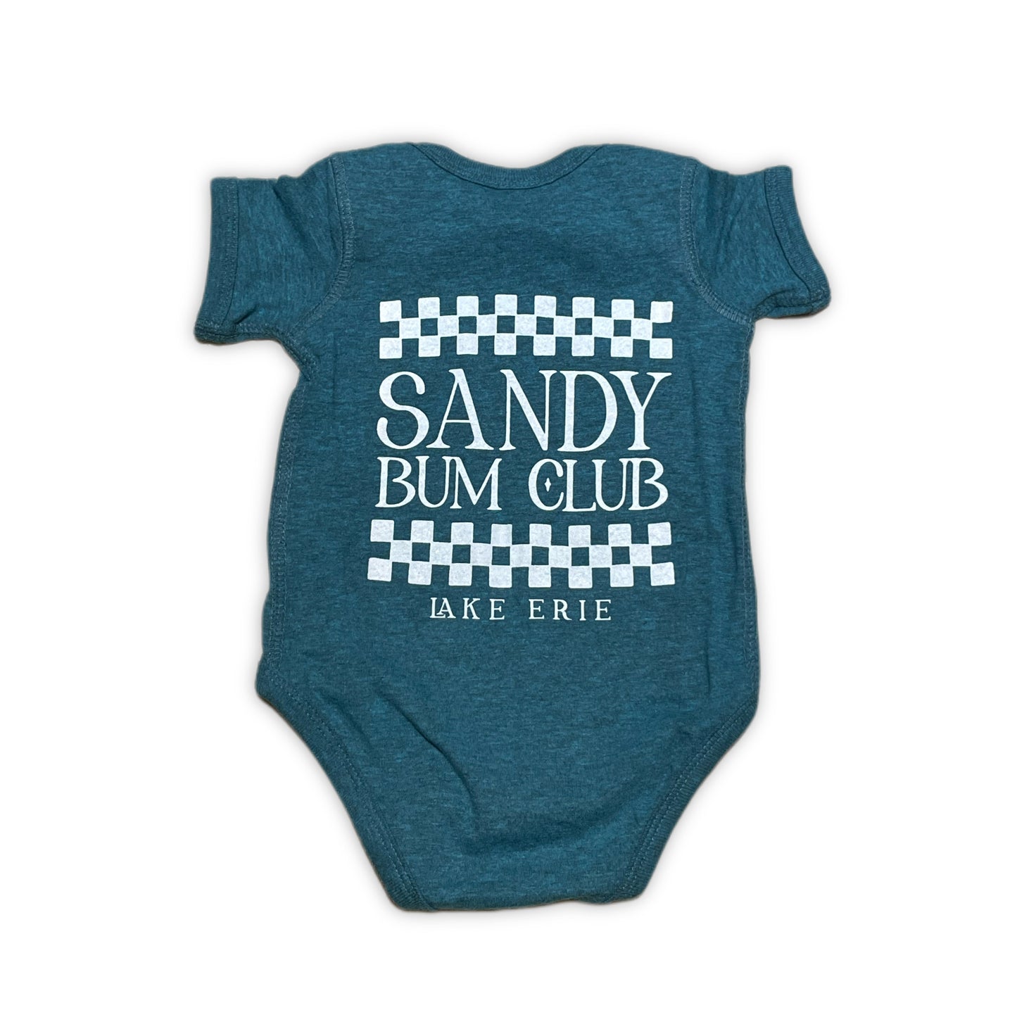 Sandy Bum Club Baby Onesie - Surf Blackout