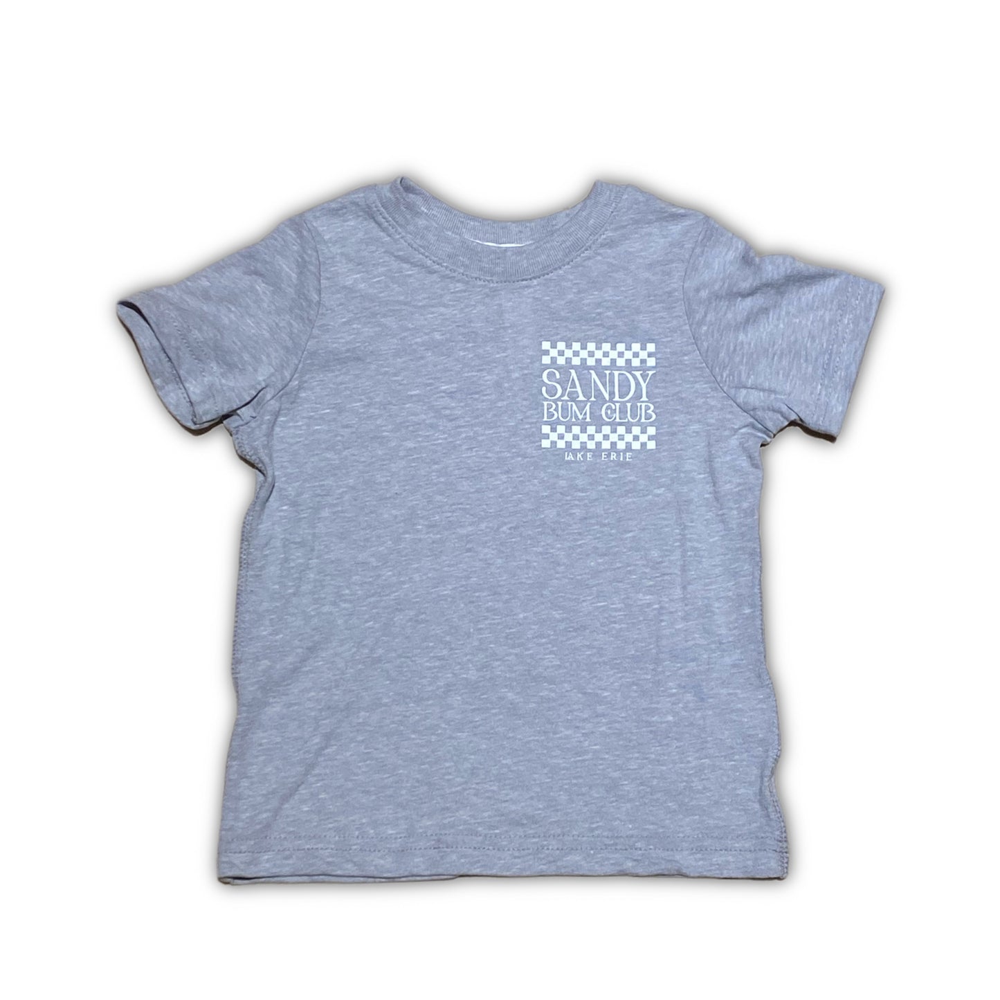 Sandy Bum Club Kids Tee - Gray Melange